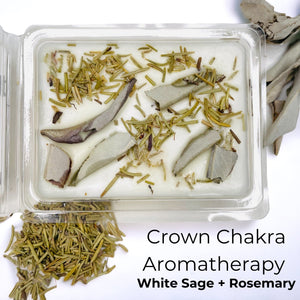 Handcrafted 7 Chakra Soy Wax Melts - Natural Essential Oils for Crown Chakra Healing
- Breathe Well Aromatherapy