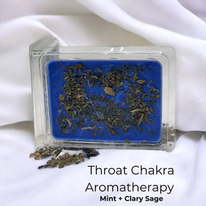Handcrafted 7 Chakra Soy Wax Melts - Natural Essential Oils for Throat Chakra Healing
- Breathe Well Aromatherapy