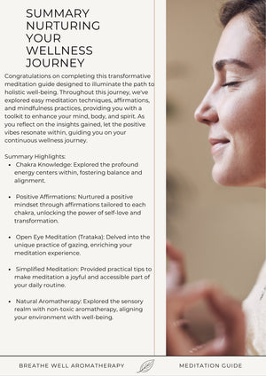 meditation guide - Breathe Well Aromatherapy