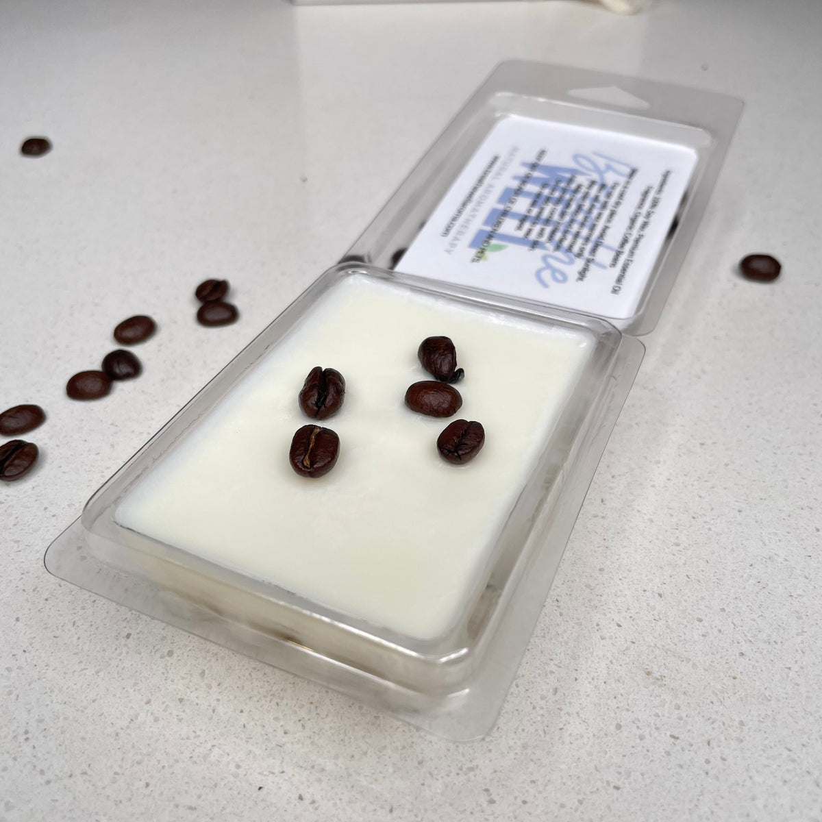 Cozy Home Fragrance: Mocha Coffee Scented Soy Wax Melts - Breathe Well Aromatherapy