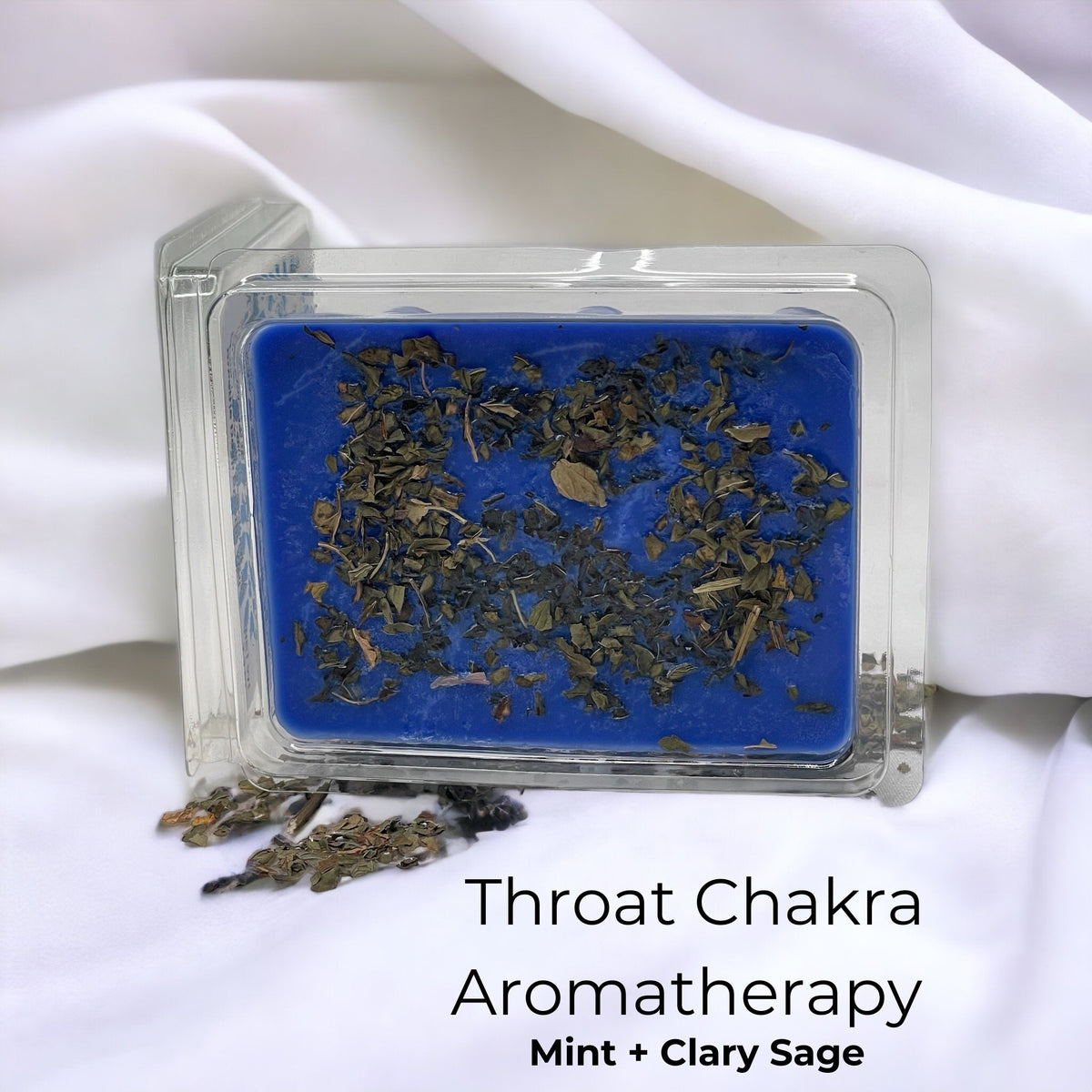 Handcrafted 7 Chakra Soy Wax Melts - Natural Essential Oils for Throat Chakra Healing
 - Breathe Well Aromatherapy