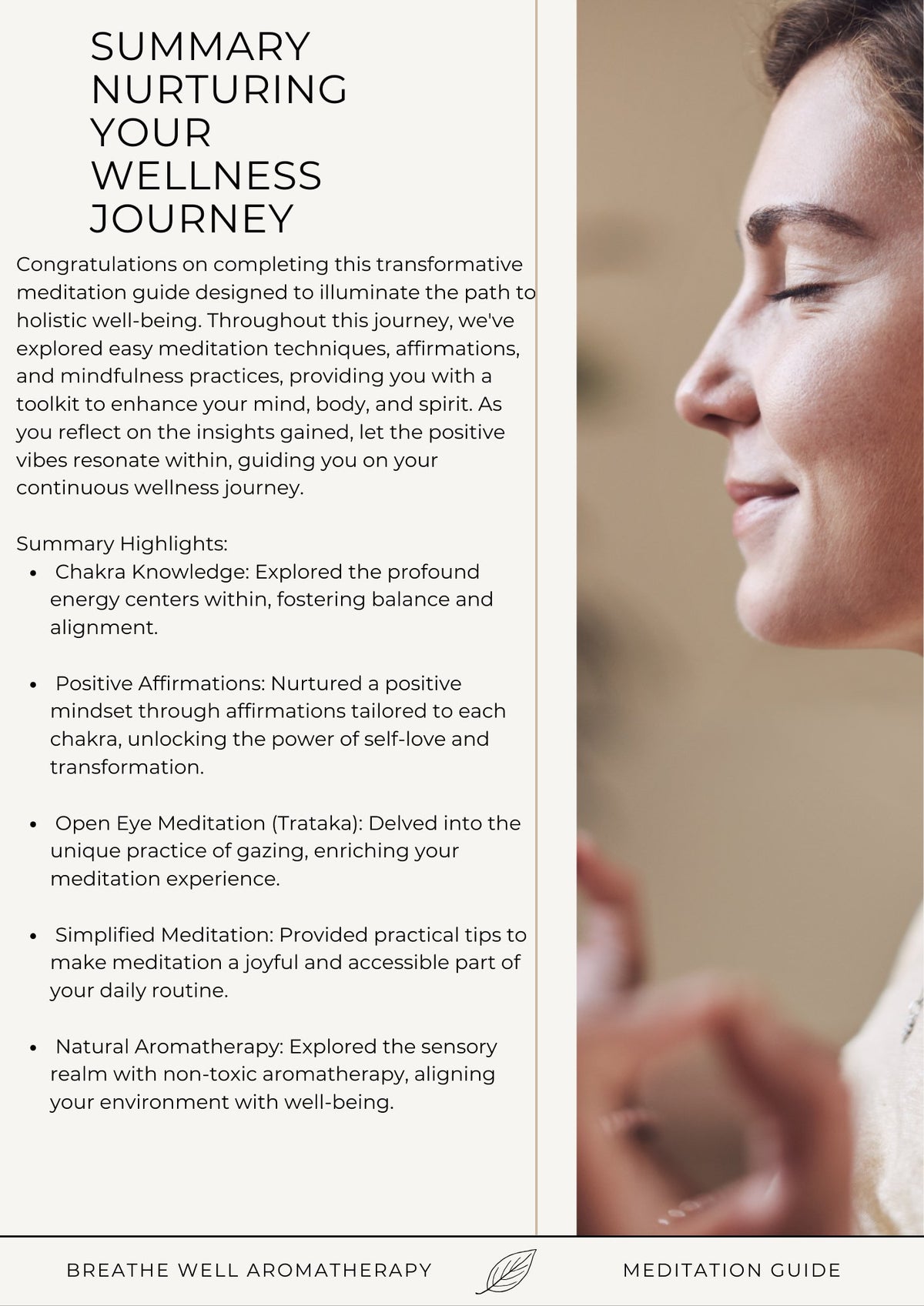 meditation guide - Breathe Well Aromatherapy