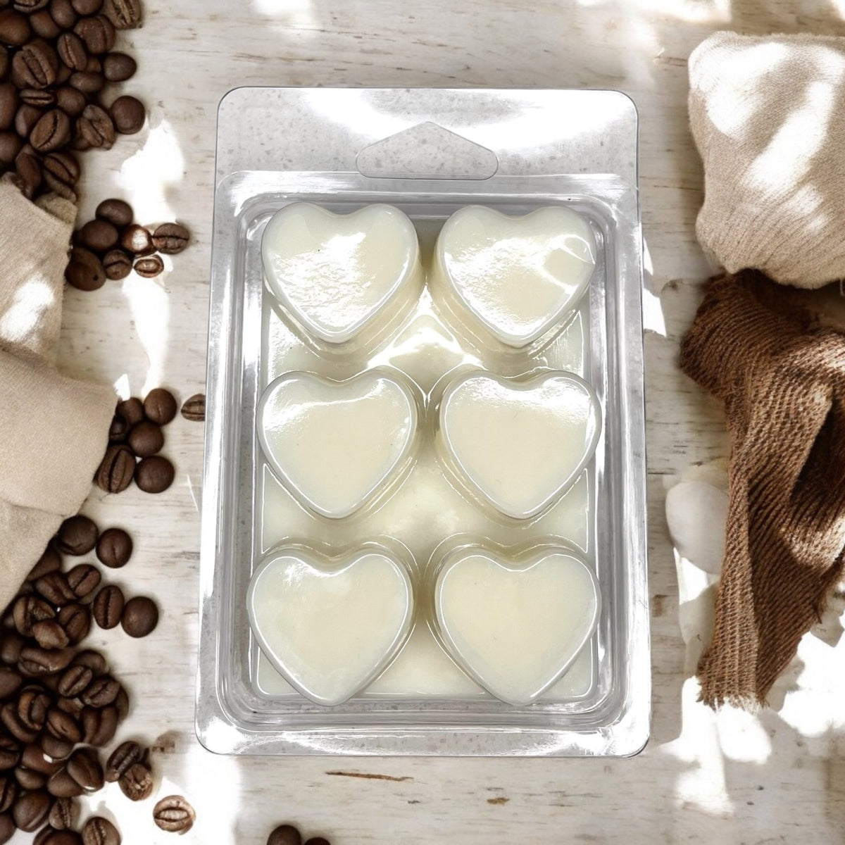 Cozy Home Fragrance: Mocha Coffee Scented Soy Wax Melts - Breathe Well Aromatherapy